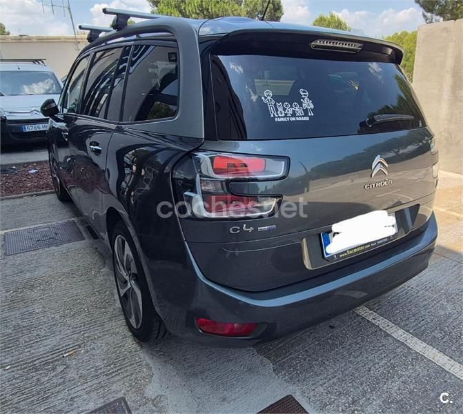 Gris / plata Usado 2015 Citroën Grand C4 Picasso Intensive+ Monovolumen | 15.800 € (Caro) - Imagen 1/4