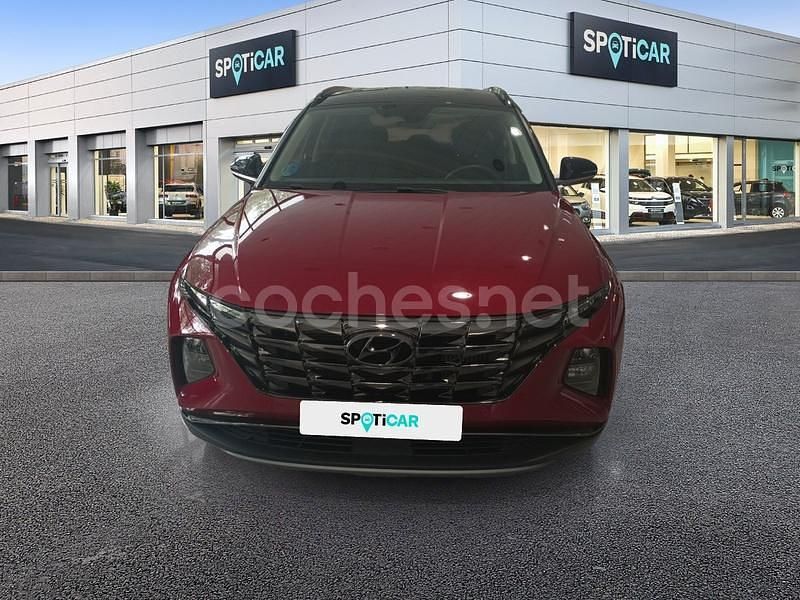 Rojo Usado 2021 Hyundai Tucson SUV | 28.700 € (Caro) - Imagen 1/4