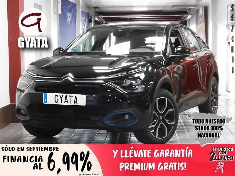 Negro Usado 2023 Citroën e-C4 Feel SUV | 17.490 € (Precio justo) - Imagen 1/4