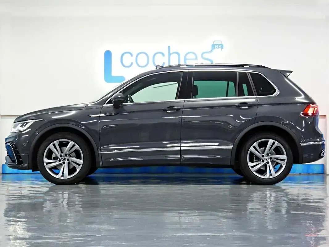 Usado VW Tiguan R-line 150 CV (110 kW) 2020 Gris SUV