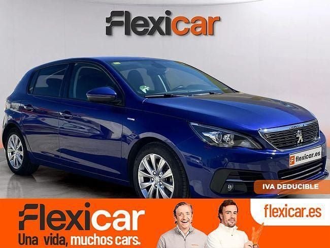 Azul Usado 2020 Peugeot 308 Active Berlina | 12.390 € (Precio justo) - Imagen 1/4