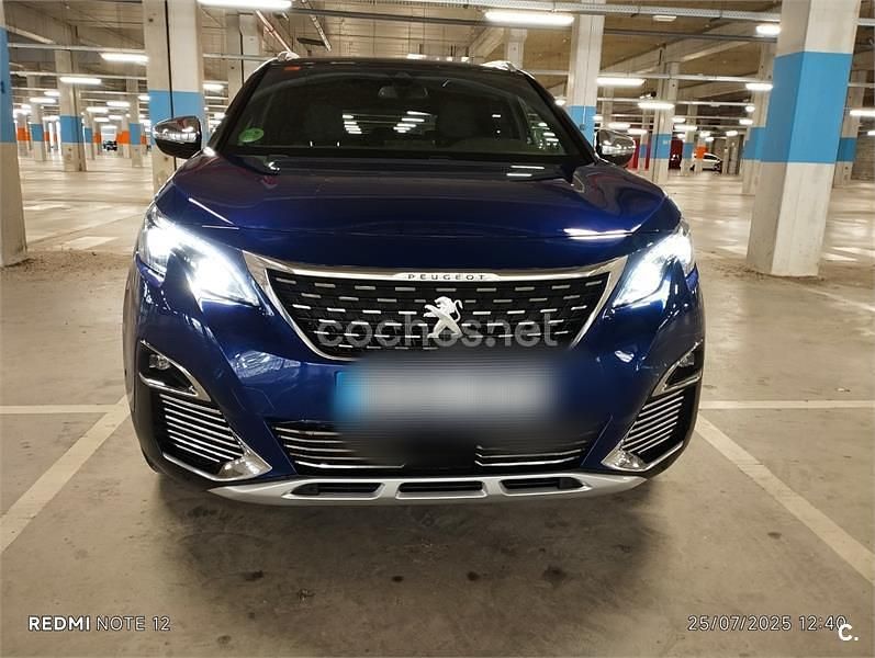 Usado Peugeot 3008 GT-line 130 CV (95 kW) 2019 Azul SUV