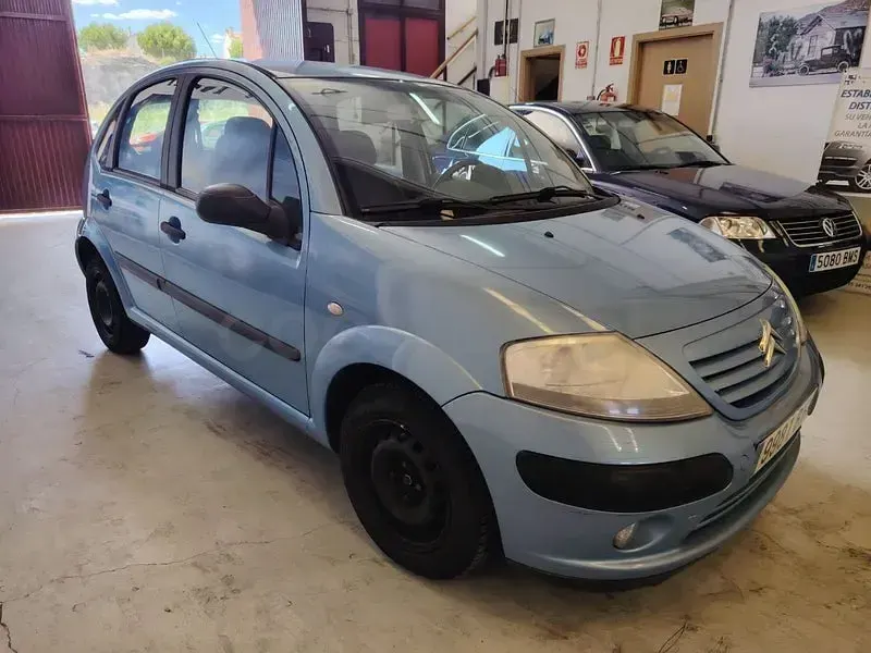 Usado Citroën C3 75 CV (55 kW) 2002 Azul Utilitario