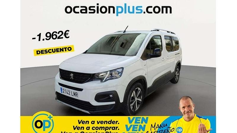 Usado Peugeot Rifter GTi 131 CV (96 kW) 2021 Blanco Monovolumen