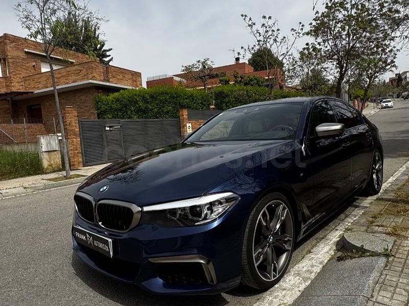 Usado BMW M550 Comfort Edition 462 CV (339 kW) 2018 Azul Berlina