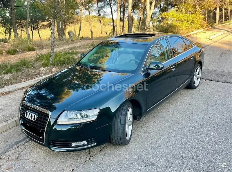 Usado Audi A6 240 CV (176 kW) 2009 Verde Berlina