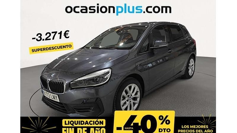 Gris Usado 2021 BMW 225 Active Tourer iPerformance Monovolumen | 17.719 € (Precio justo) - Imagen 1/4