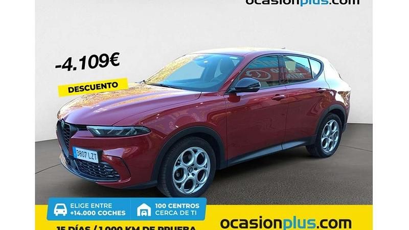 Rojo Usado 2022 Alfa Romeo Tonale Sprint SUV | 22.591 € (Precio justo) - Imagen 1/4