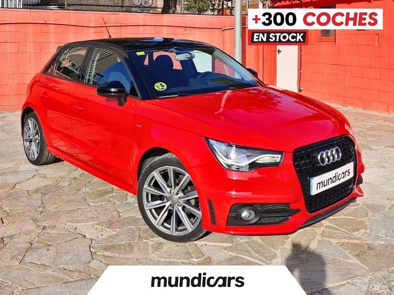 Rojo Usado 2013 Audi A1 Sportback Ambition Utilitario | 11.990 € (Precio justo) - Imagen 1/4