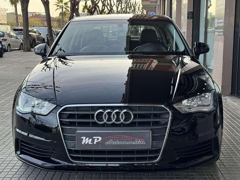 Usado Audi A3 Advanced Plus 110 CV (80 kW) 2016 Negro Berlina
