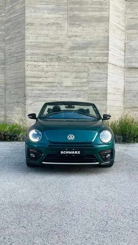 Usado VW Beetle R-line 220 CV (161 kW) 2018 Verde Utilitario