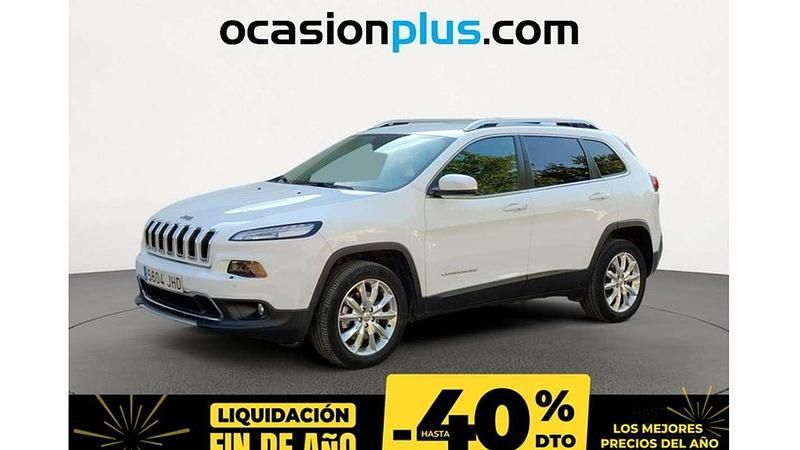 Blanco Usado 2015 Jeep Cherokee Limited SUV | 15.180 € (Buen precio) - Imagen 1/4
