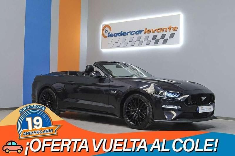 Negro Usado 2023 Ford Mustang Descapotable | 43.900 € - Imagen 1/4