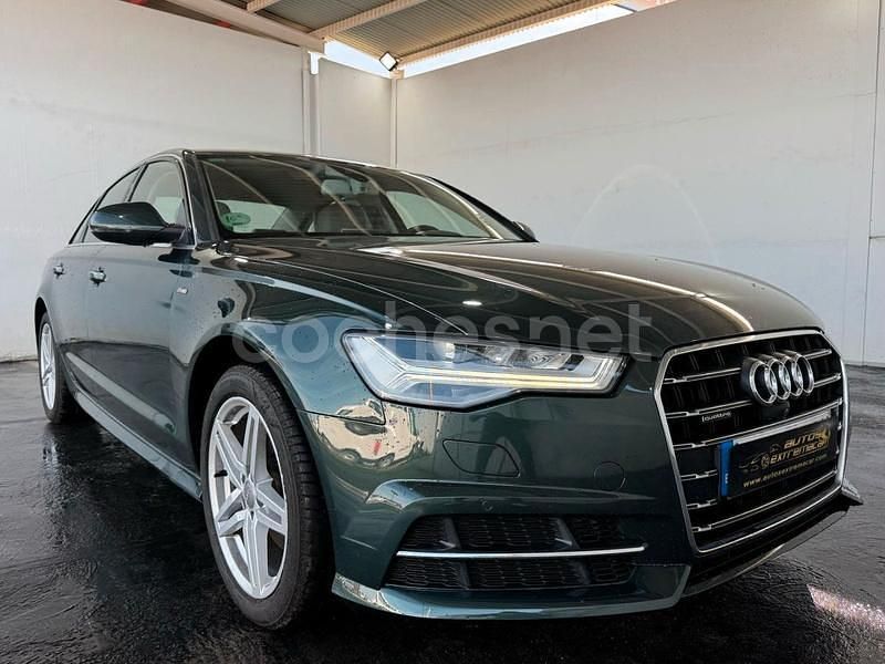 Brugt Audi A6 S-Line 190 HK (139 kW) 2017 Grøn Sedan