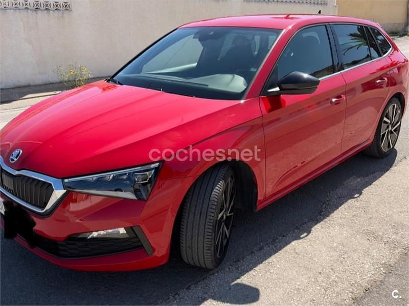Brugt Skoda Scala First Edition 150 HK (110 kW) 2019 Rød Hatchback