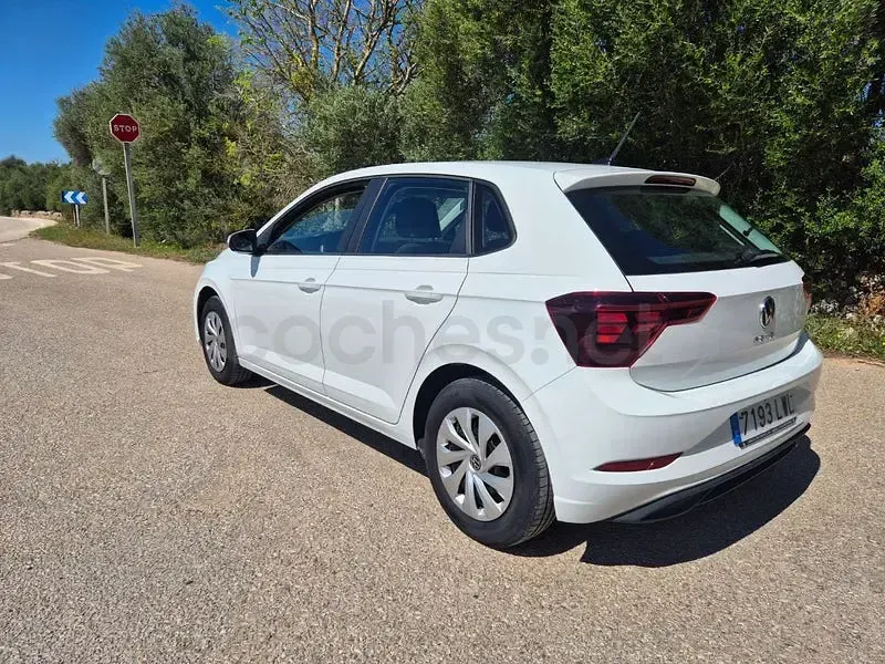 Usado VW Polo Life 95 CV (69 kW) 2022 Blanco Utilitario