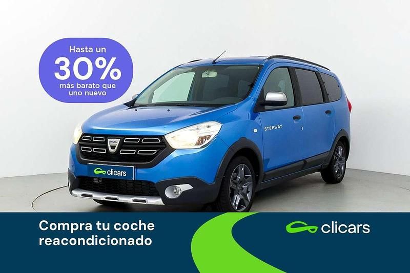 Azul Usado 2018 Dacia Lodgy Monovolumen | 13.290 € (Precio justo) - Imagen 1/4