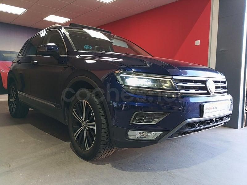 Usado VW Tiguan Sportline 150 CV (110 kW) 2016 Azul SUV