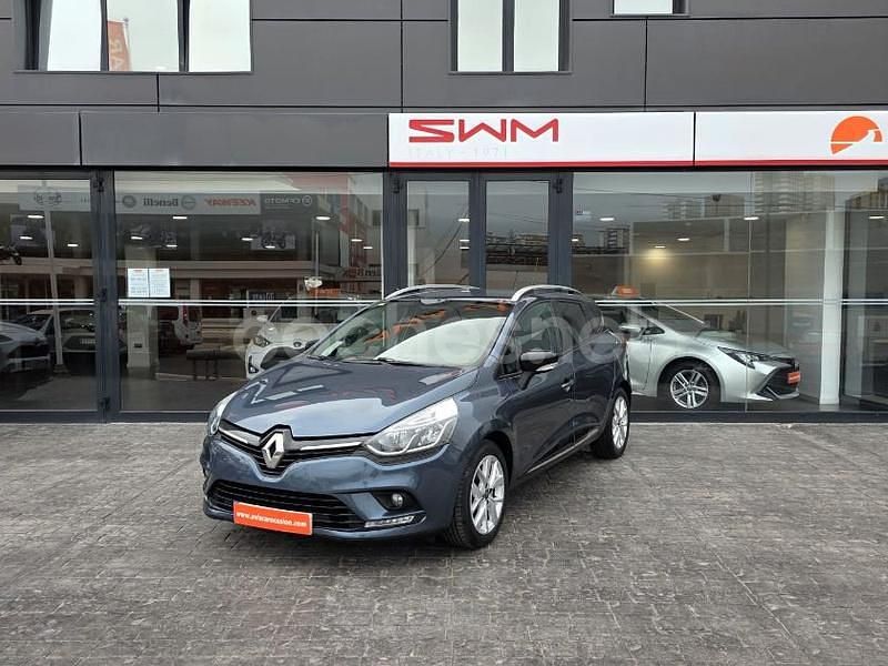 Gris / plata Usado 2019 Renault Clio GrandTour LIMITED Familiar | 9990 € (Precio justo) - Imagen 1/4