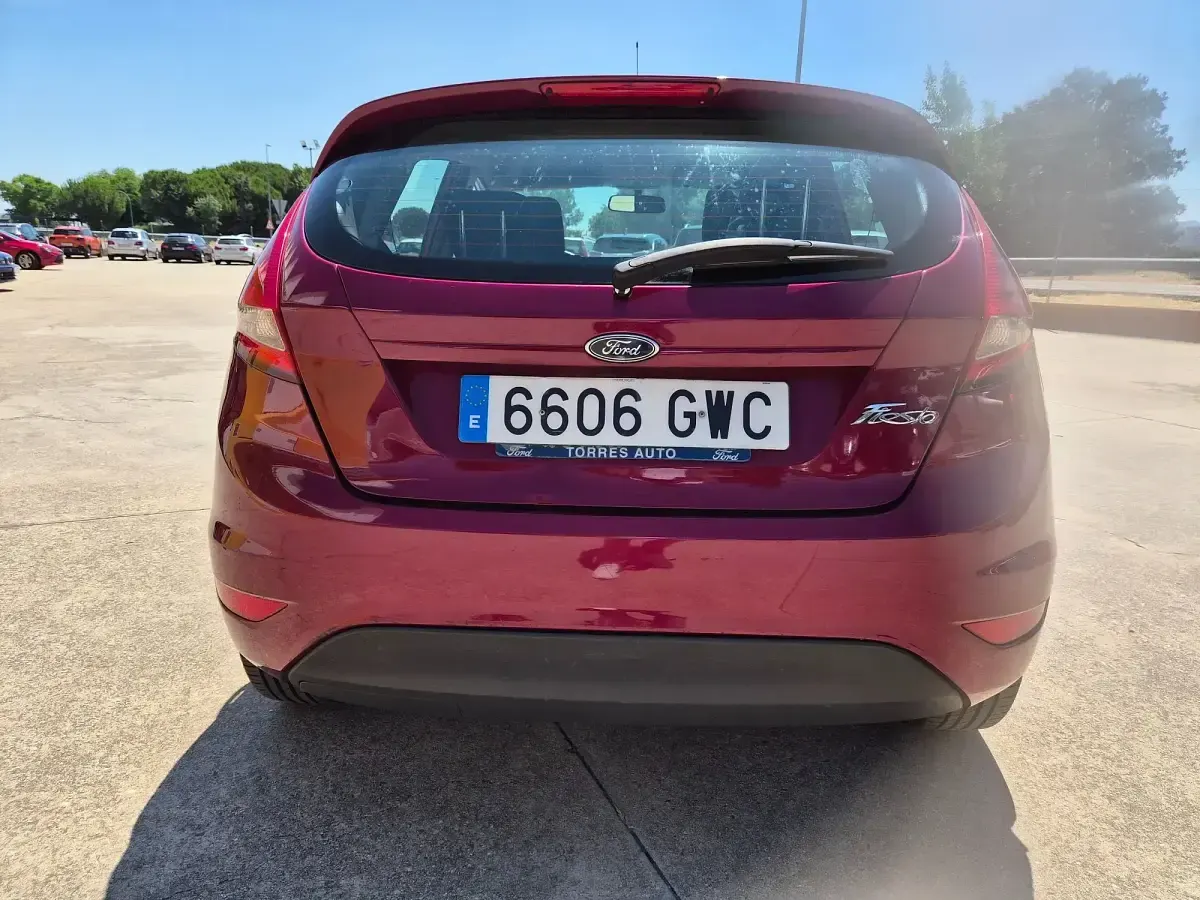Usado Ford Fiesta Trend 82 CV (60 kW) 2010 Marrón Utilitario