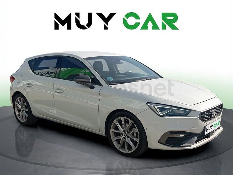 Usado Seat Leon FR 150 CV (110 kW) 2024 Blanco Berlina