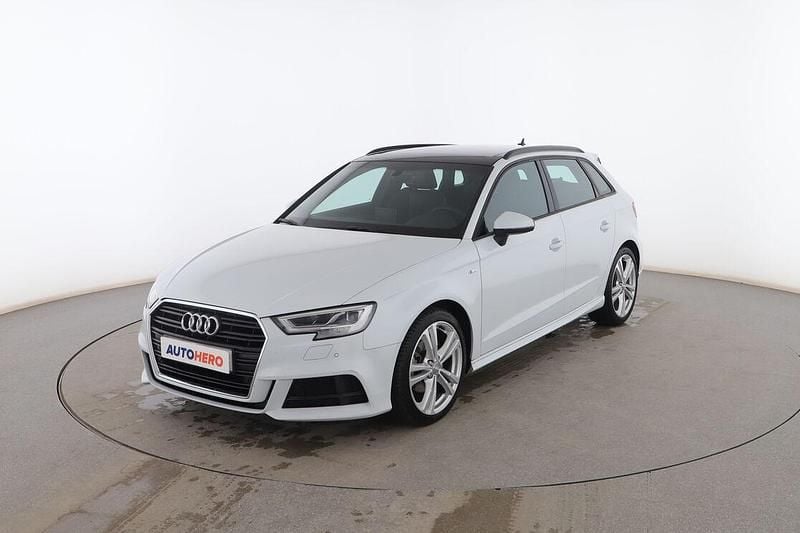 Blanco Usado 2020 Audi A3 Sportback S-Line Utilitario | 21.799 € (Precio justo) - Imagen 1/3