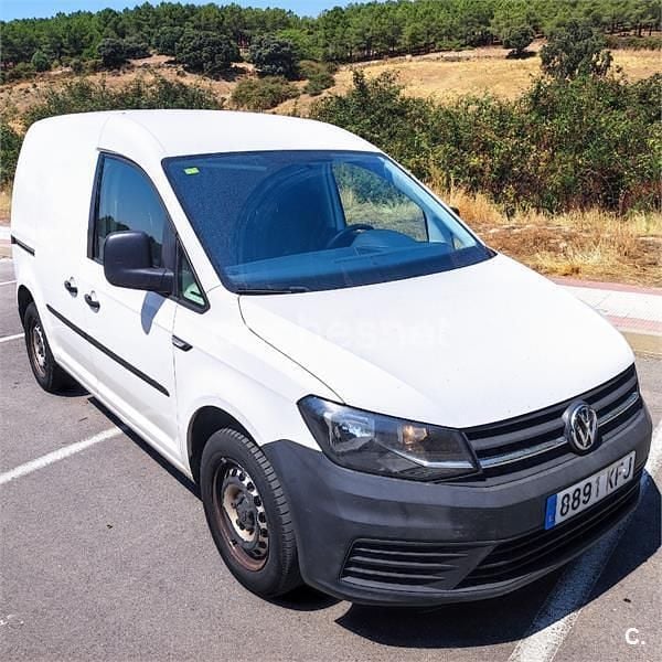 Usado VW Caddy Business 75 CV (55 kW) 2016 Blanco Monovolumen