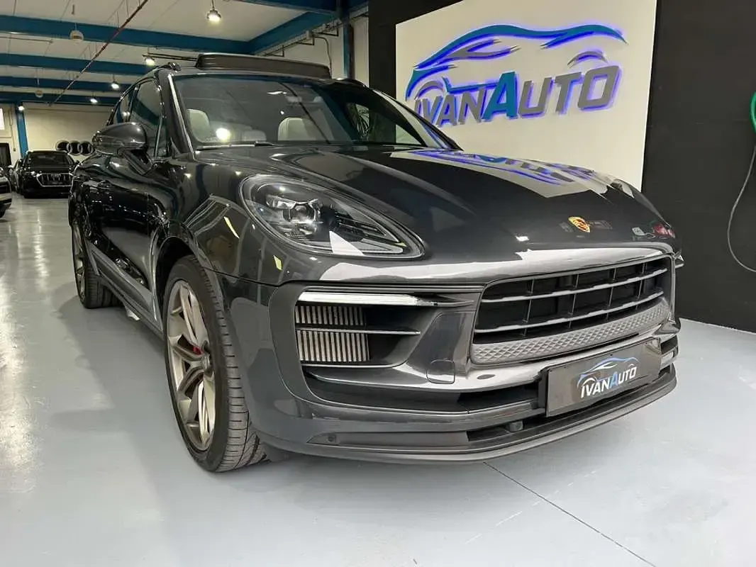Usado Porsche Macan 381 CV (280 kW) 2022 Gris SUV