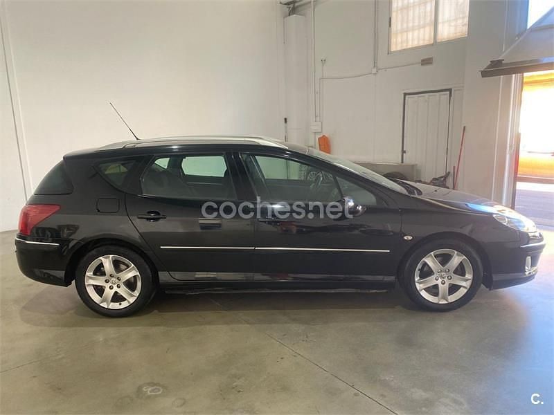 Usado Peugeot 407 136 CV (100 kW) 2006 Negro Familiar