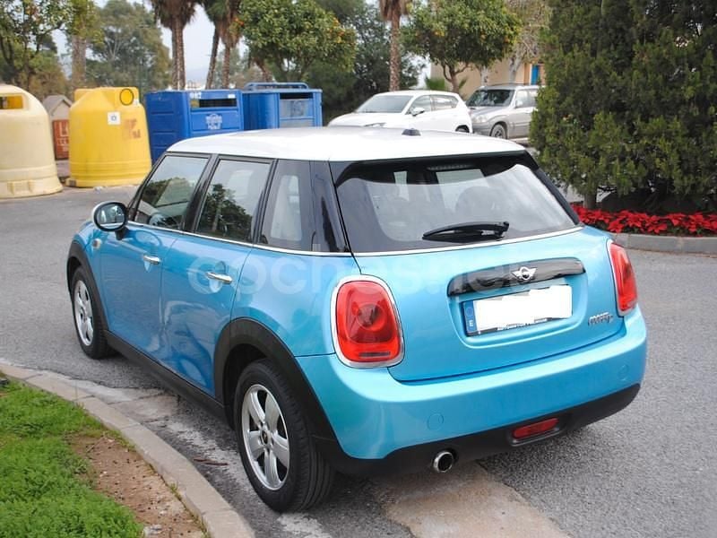 Usado Mini Cooper D 116 CV (85 kW) 2016 Azul Utilitario
