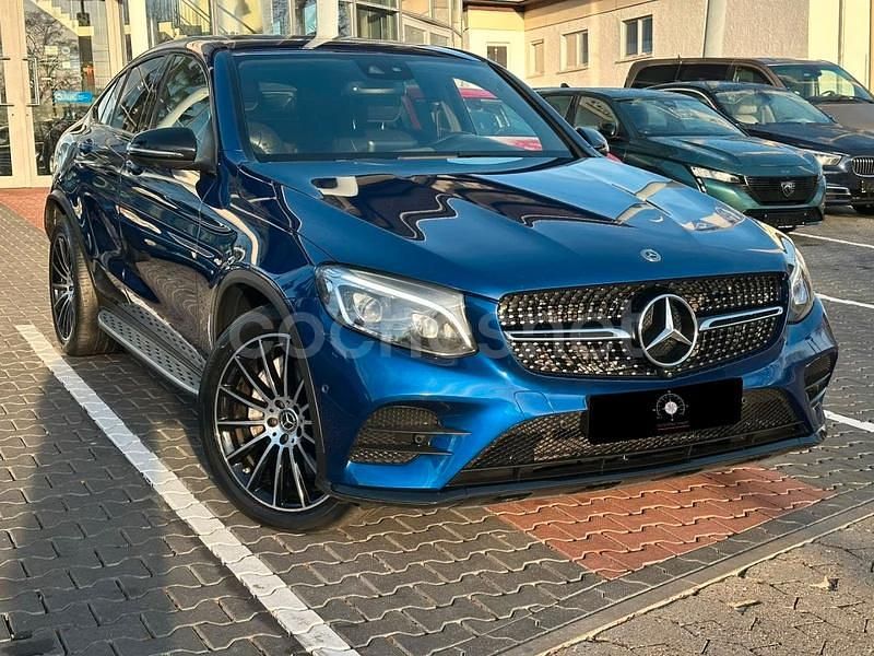 Usado Mercedes GLC220 170 CV (125 kW) 2019 Azul Coupe