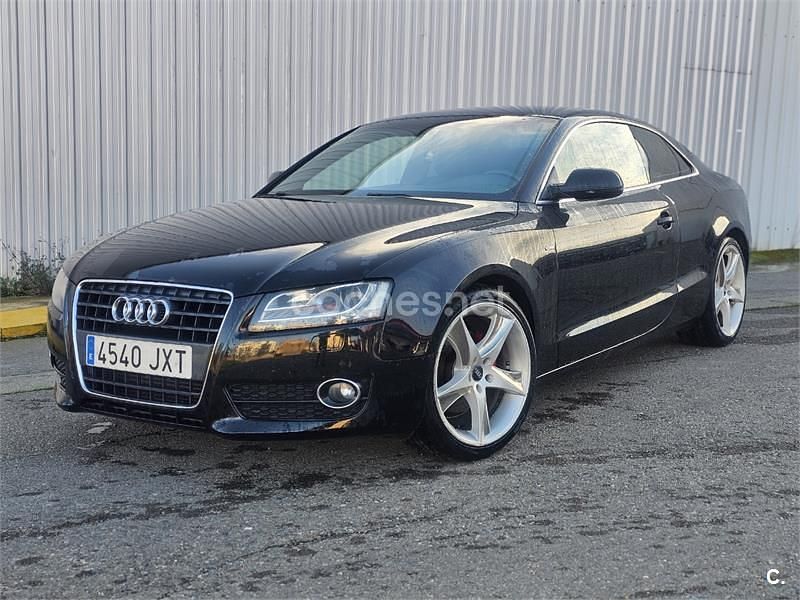 Usado Audi A5 S-Line 170 CV (125 kW) 2009 Negro Coupe