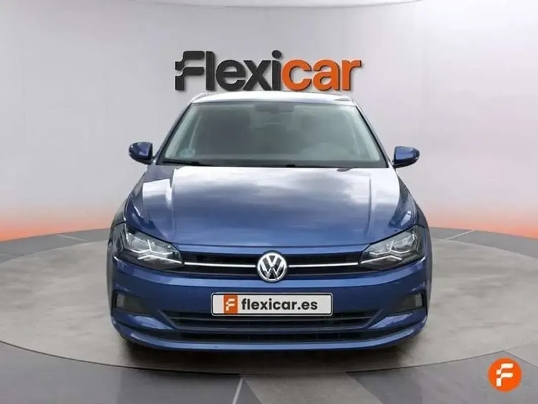 Begagnad VW Polo Advance 95 HK (69 kW) 2020 Blå Halvkombi