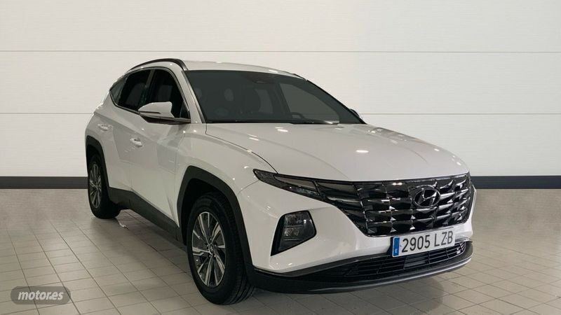 Blanco Usado 2022 Hyundai Tucson SUV | 24.500 € (Un poco caro) - Imagen 1/4