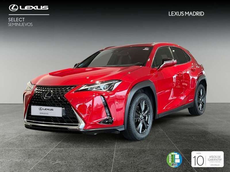 Rojo Usado 2021 Lexus UX 250h Business Edition SUV | 24.995 € (Buen precio) - Imagen 1/4