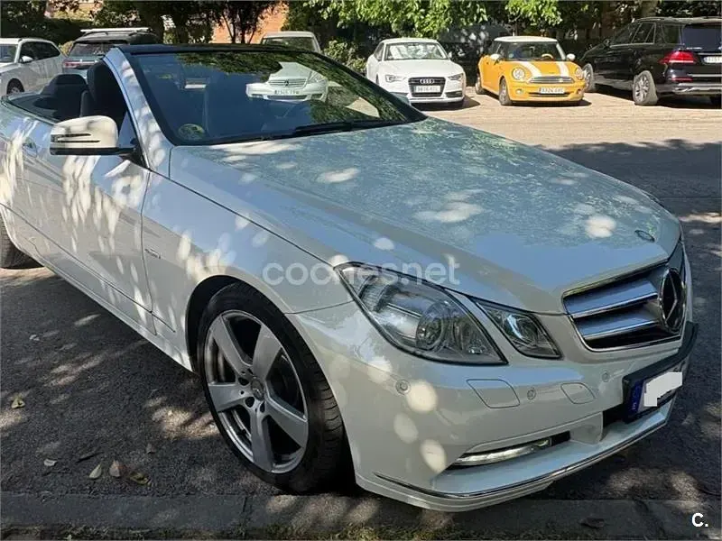 Usado Mercedes E350 252 CV (185 kW) 2012 Blanco Descapotable