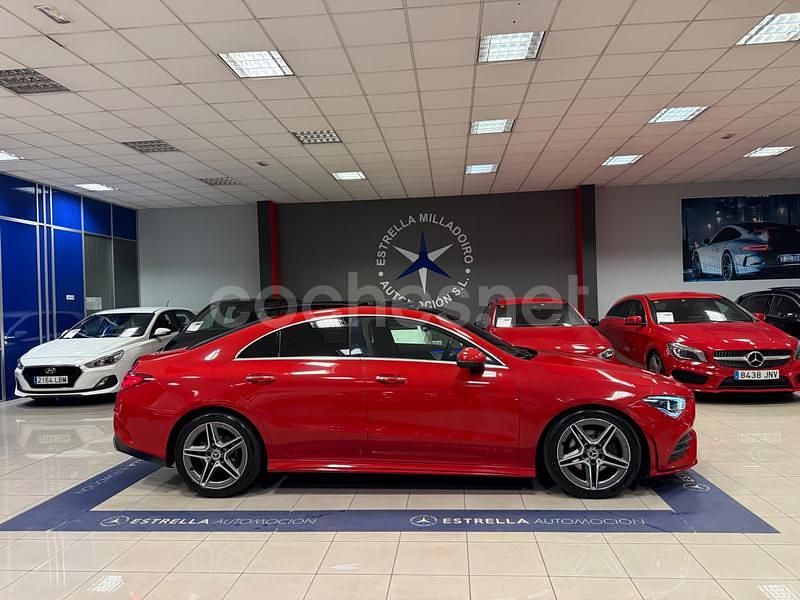 Usado Mercedes CLA180 136 CV (100 kW) 2019 Rojo Berlina