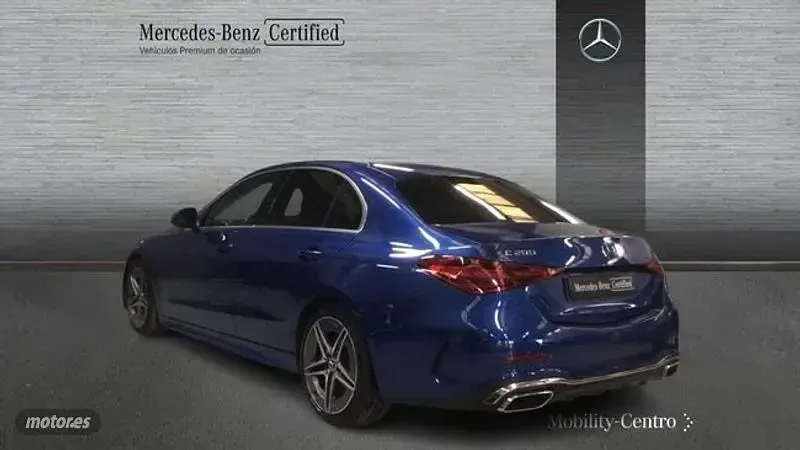Usado Mercedes C200 204 CV (150 kW) 2022 Azul Berlina