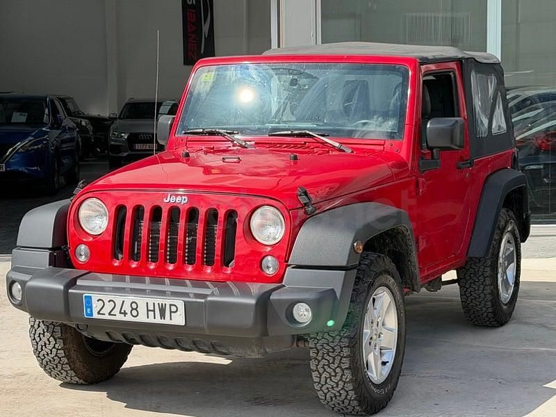 Usado Jeep Wrangler Sport 200 CV (147 kW) 2014 Rojo SUV