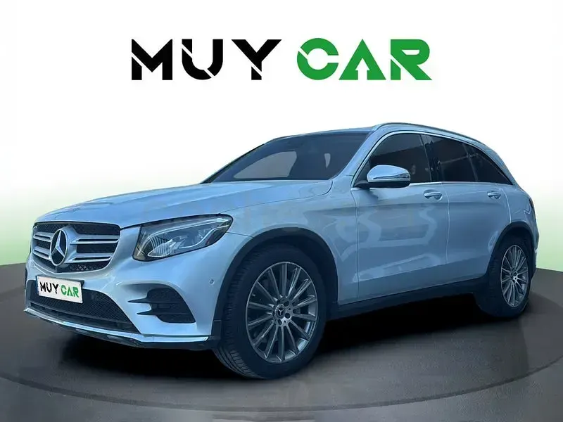 Usado Mercedes GLC220 170 CV (125 kW) 2017 Gris / plata SUV