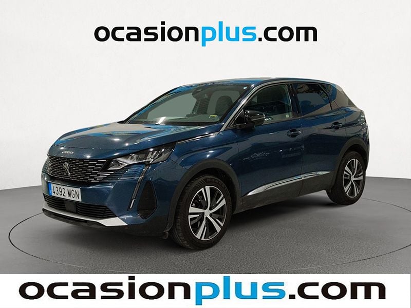 Azul Usado 2023 Peugeot 3008 Allure SUV | 18.546 € (Precio justo) - Imagen 1/4