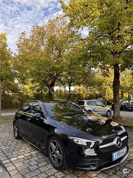 Negro Usado 2018 Mercedes A200 Berlina | 21.780 € (Buen precio) - Imagen 1/4