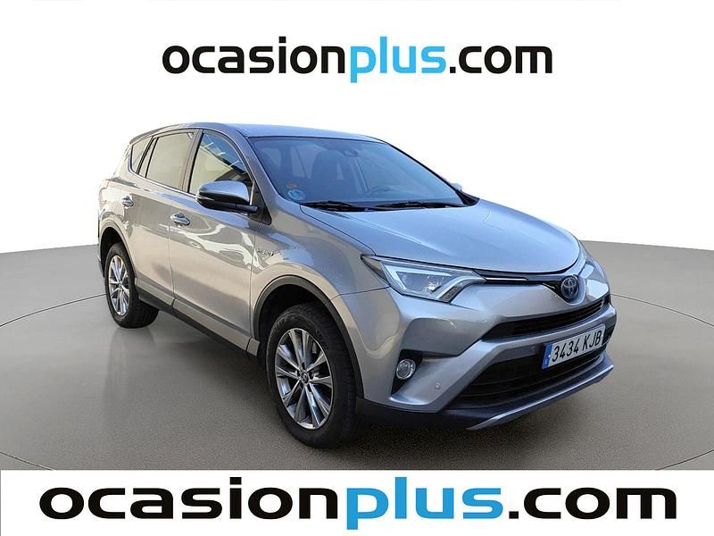 Usado Toyota RAV4 Hybrid Advance 197 CV (144 kW) 2018 Gris plata SUV