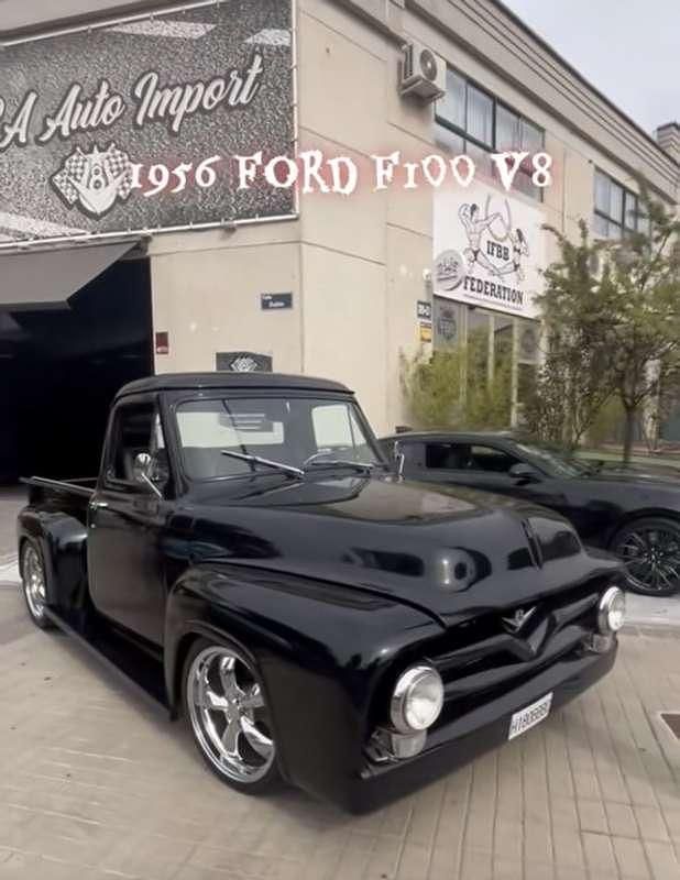 Usado Ford F100 1955 Negro Pickup/Camioneta