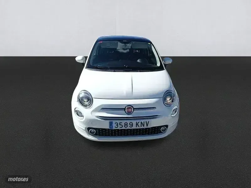 Usado Fiat 500 Lounge 69 CV (50 kW) 2018 Blanco Utilitario