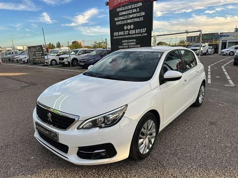 Usado Peugeot 308 Business-Line 99 CV (72 kW) 2020 Blanco Utilitario