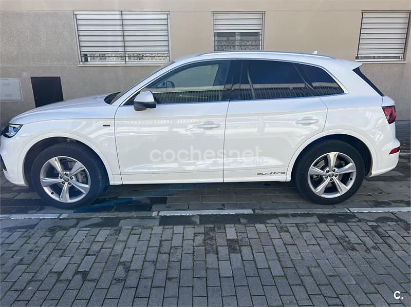 Usado Audi Q5 S-Line 190 CV (139 kW) 2018 Blanco SUV