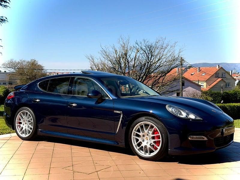Käytetty Porsche Panamera Turbo 500 HP (367 kW) 2010 Sininen Sedan