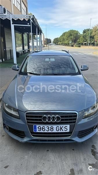 Usado Audi A4 170 CV (125 kW) 2009 Azul Familiar