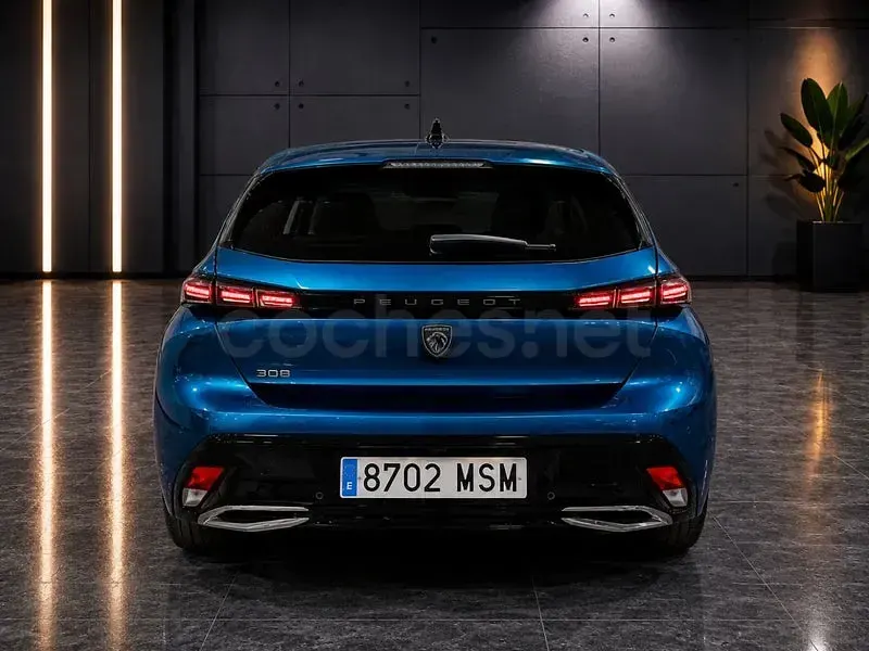 Usado Peugeot 308 Allure 130 CV (95 kW) 2024 Azul Berlina